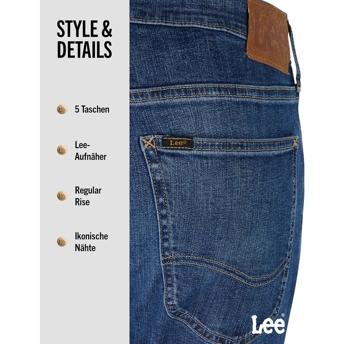 Lee Herren-Jeans Luke – Bild 6