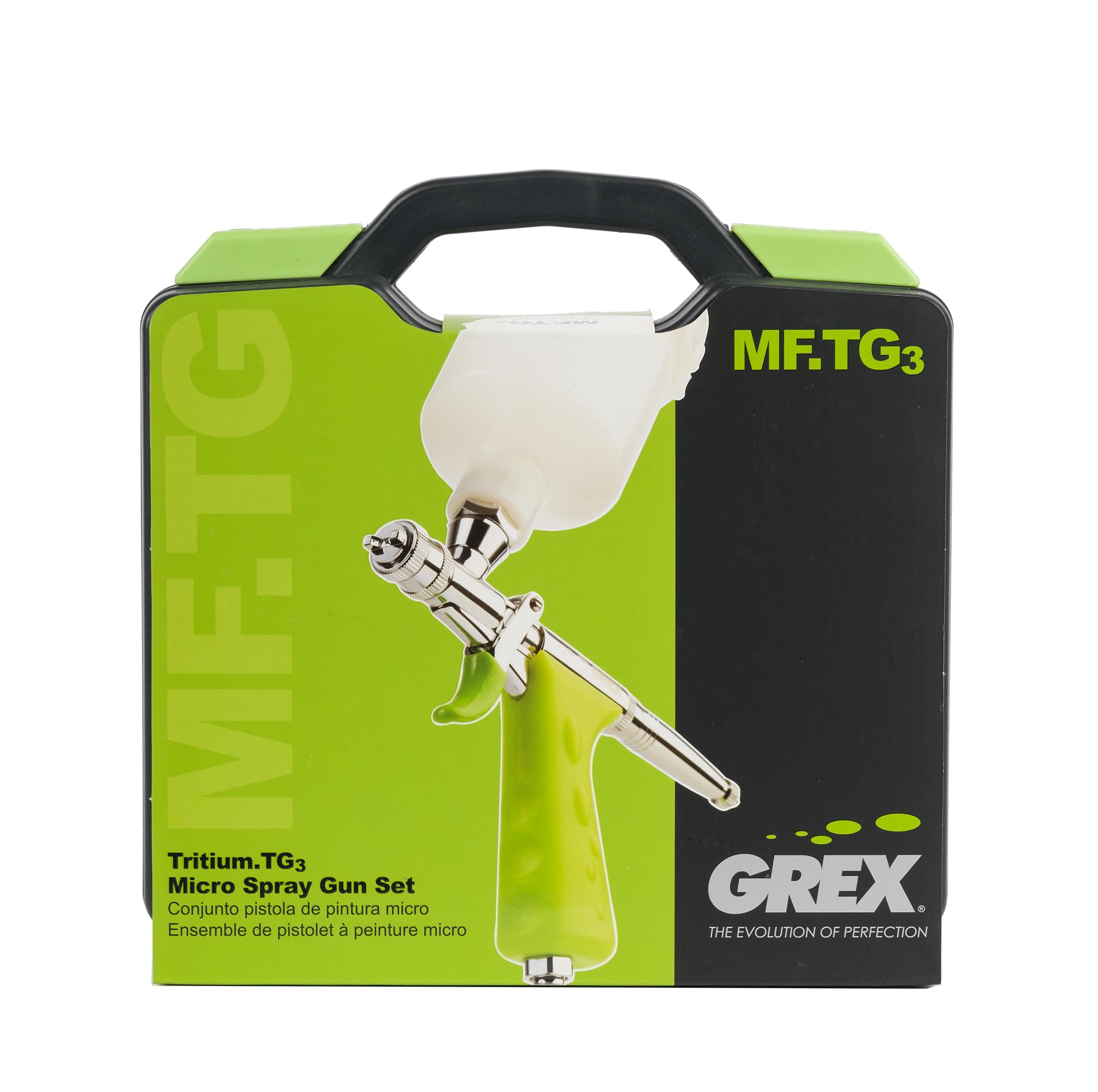 Grex Micro Spray Gun Set - TG3, Top Fed, 0.3mm Nozzle