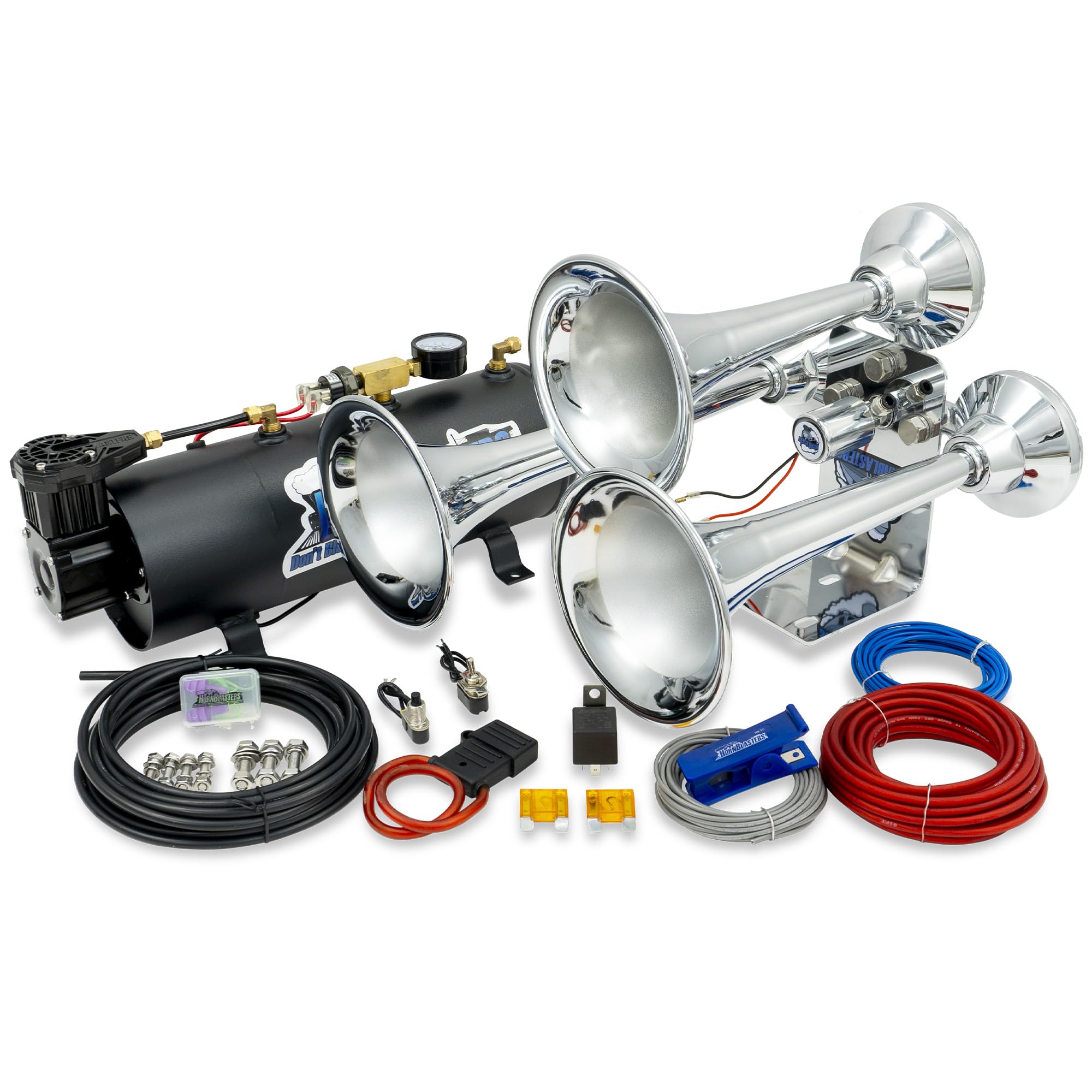 HornBlasters Mini Outlaw Train Horn Kit