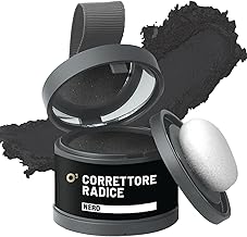 Hair Powder, Unisex Hair Root Covers, 4 g – Black ] Premium Powder - Densifying Fibres for Hair, Beard - Great for Men and Women