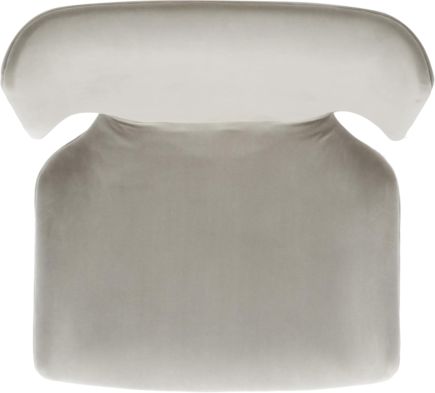 SAFAVIEH Couture Collection Matty Mid-Century Modern Scandinavian Grey Velvet Dining Chair