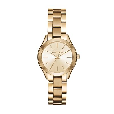 Michael Kors Watches Mini Slim Runway Three-Hand Watch