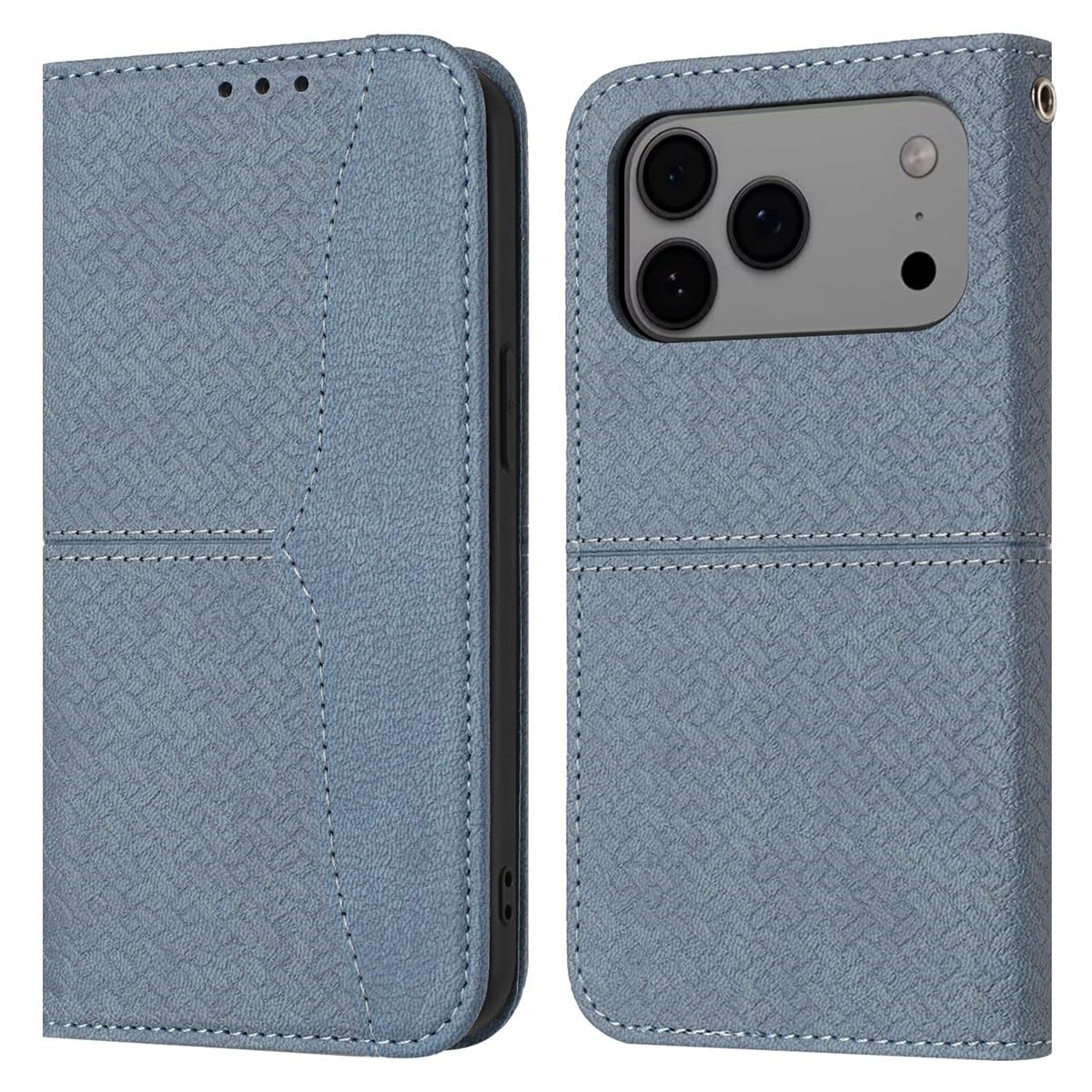 Étui iPhone 14 Pro Max en cuir gris idéal au quotidien pro - 7