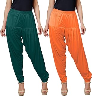 Women's Patiala Pant for Viscose Multicolor