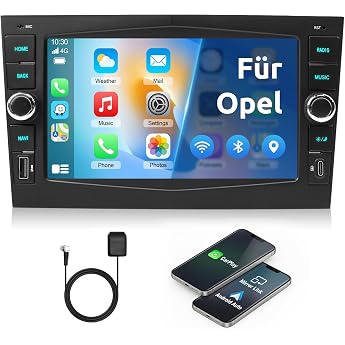 ESSGOO Vauxhall Corsa D Radio 2006-2014 Android 16 Car Radio 4 + 64 GB