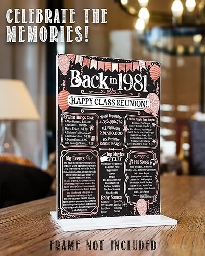 Miniatura 429 de Lone Star Art 66ª Reunión de Graduados (Sesenta y seis) Decoración en Oro - Recordando El Año - Clase de 1959 - Póster Sin Marco de 11x14 - Globos