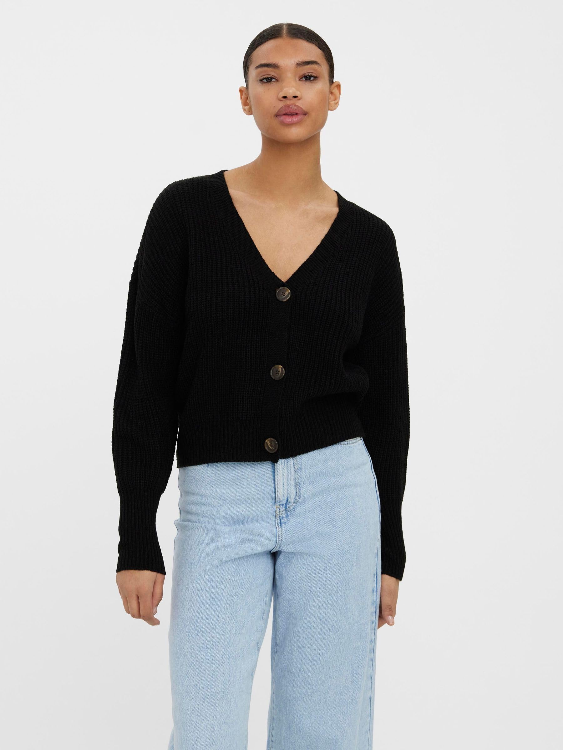 VERO MODA Female Strickjacke VMLEA Strickjacke