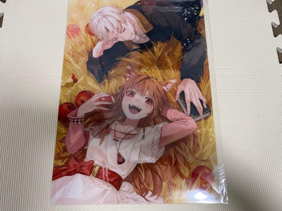 Amazon.co.jp: 狼と香辛料 A3 クリアポスター 電撃文庫 30周年