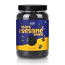 LILA DRY FRUITS Kali Til 1 Kg x 2 Black Sesame Seeds | Premium Raw Kaali Till Seed for Cooking, Baking, Salad Toppings & Daily Healthy Eating Perfect for Laddu, Tilkut, Chikki and Kitchen Use gallery image