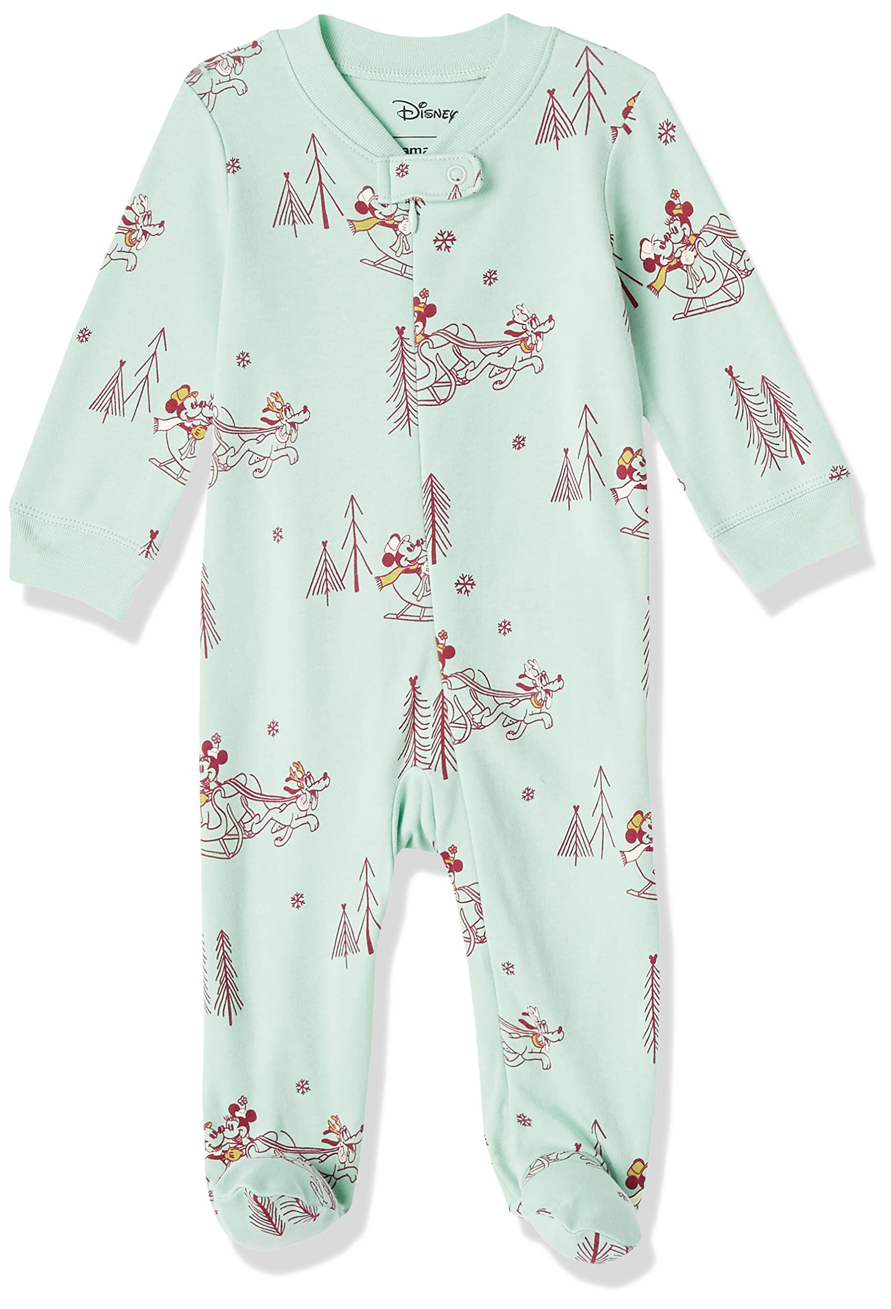 Amazon Essentials Unisex Baby Snug-Fit Cotton Footed Pyjamas — view 16