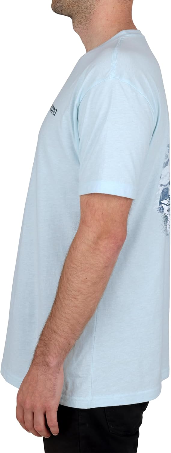 Shimano Short Sleeve SPORTFISH Graphic TEE Mens Shirts Fishing - Image 4