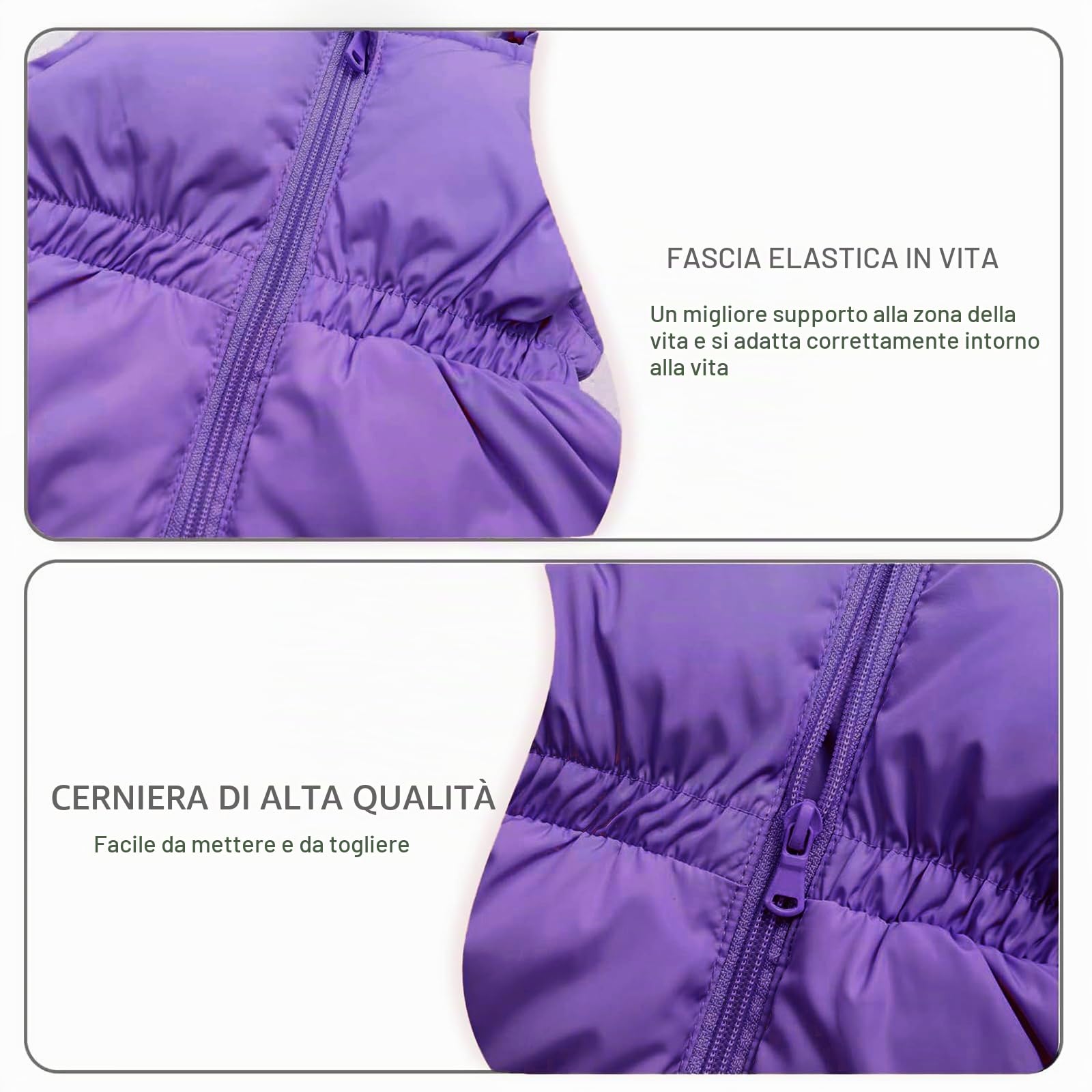 JiAmy Tuta da neve per bambini, piumino con cappuccio e salopette da neve, set di abbigliamento invernale da ragazza, giacca invernale e pantaloni da sci, 2 pezzi