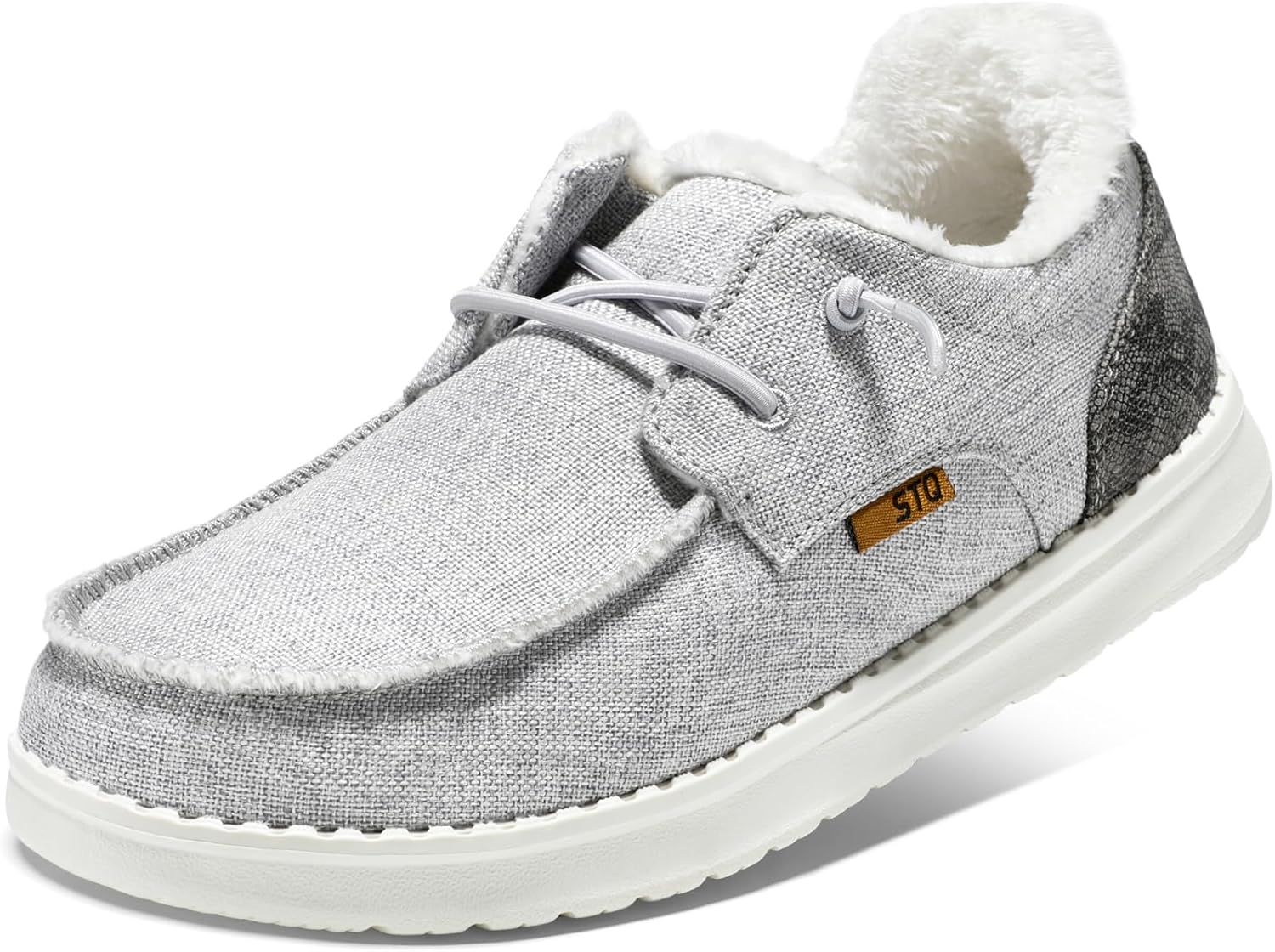 STQ Women's Loafers - Orthopedic Fur Lined Comfort