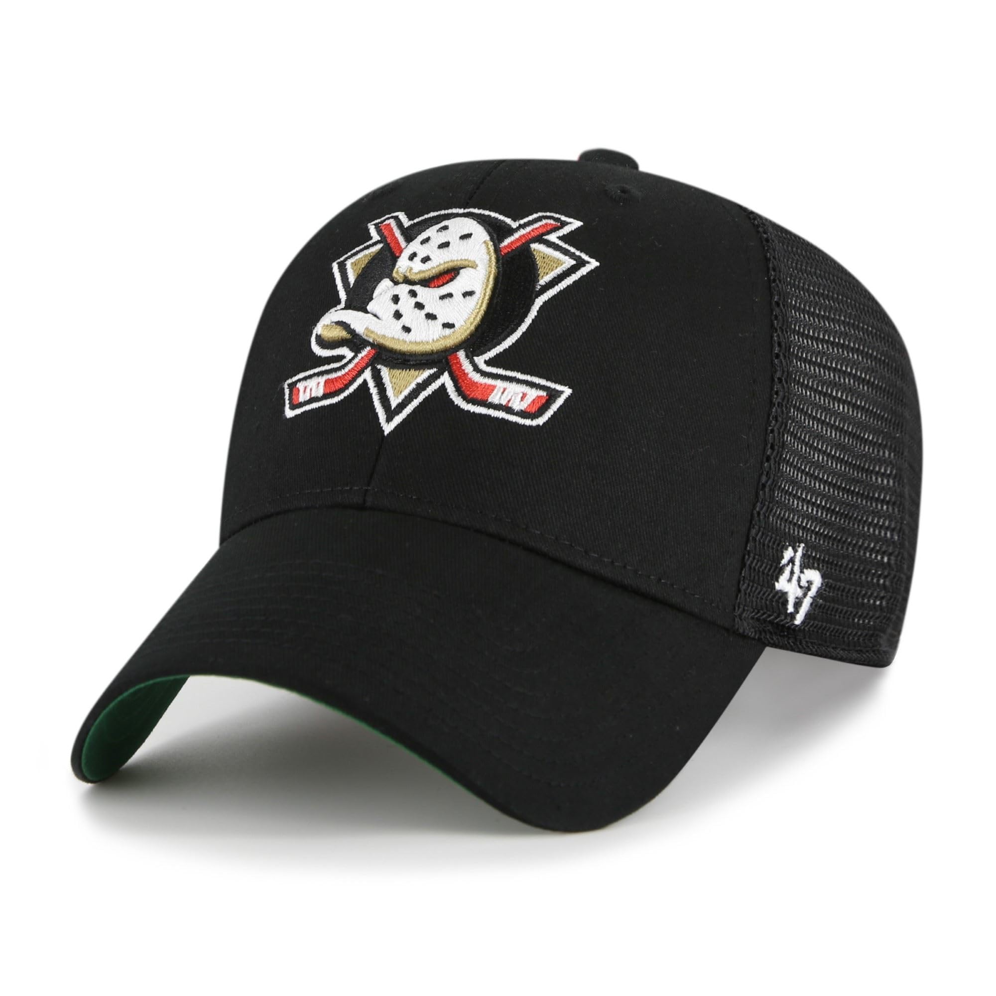 Unisex Anaheim Ducks #36797 47 Anaheim Ducks Nhl Most Value P. Branson Black Adjustable Trucker Cap