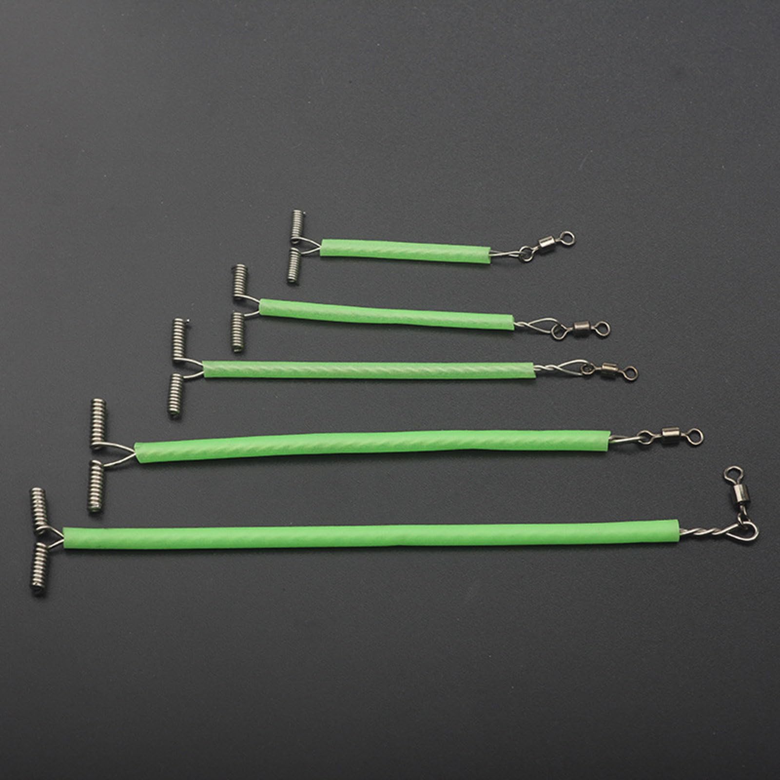 20 Pz/Set Tubo Luminoso Impianti di Pesca con Girelle di Rotolamento T-Shape Equilibrio 3 Vie Braccio Connettore Lenza Fare Attrezzatura