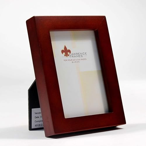 Miniatura 2 de Lawrence 755623 - Marco de fotos de madera de nogal (2 x 3 pulgadas), colección de galería
