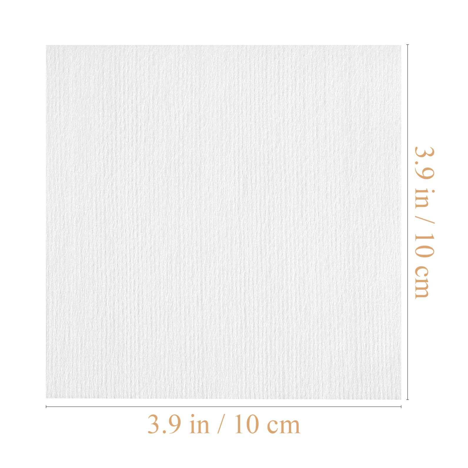 400 Make Up Entferner Pads aus Vliesstoff für Mascara und Lidschatten
