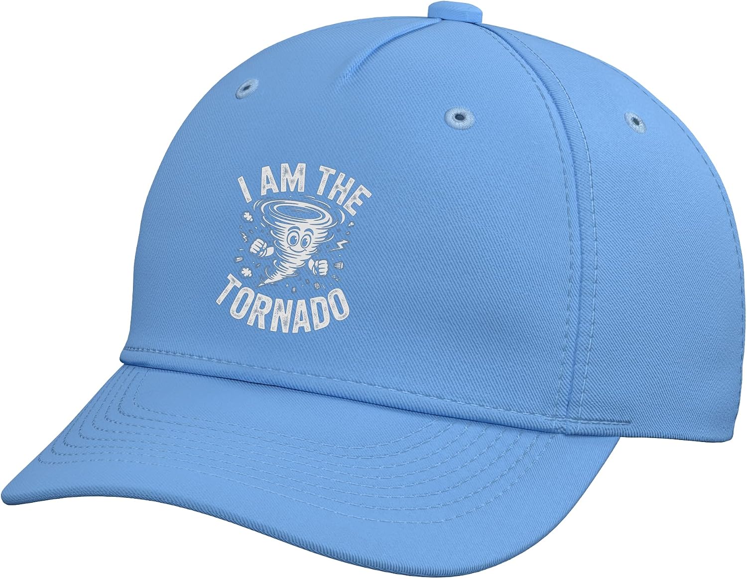 Cool Tornado Art for Men Women Weather Chaser Hunter Tornado Adjustable Baseball Hat
