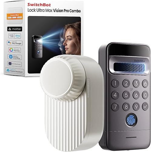 Serrure Ultra Max avec SwitchBot Keypad Vision Pro SwitchBot