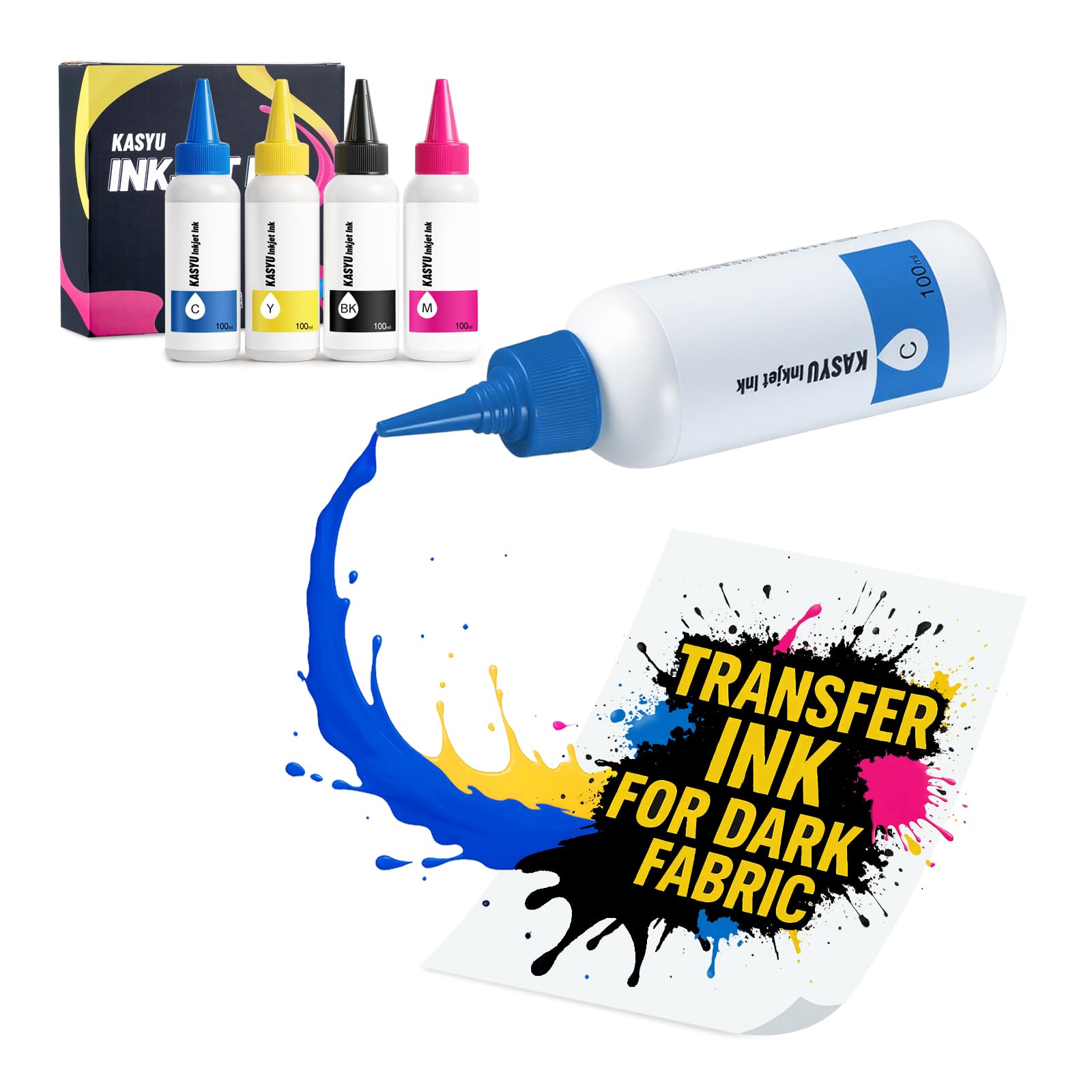 Ink Plane Kasyu Inkjet Printers Ink 400ml Transfer Ink For Pet Film | Desertcart GB