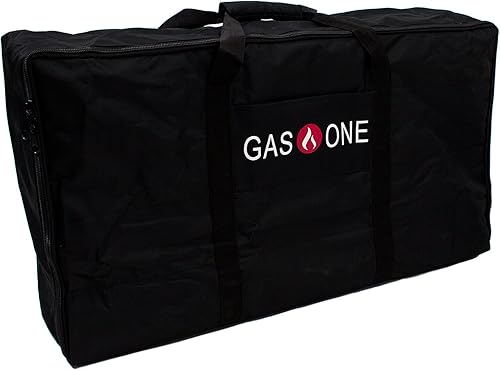 GasOne Nuevo quemador de estufa de propano bolsa de transporte universal para parrillas de cocina de doble quemador resistente, 50460