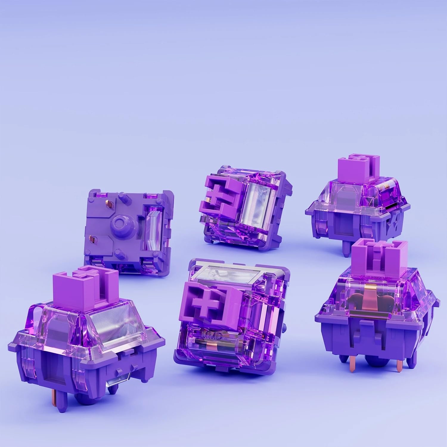 Amazon.com: LPkeybd MMD Lavender Purple Pro Switch, Pre-Lubed 5Pin