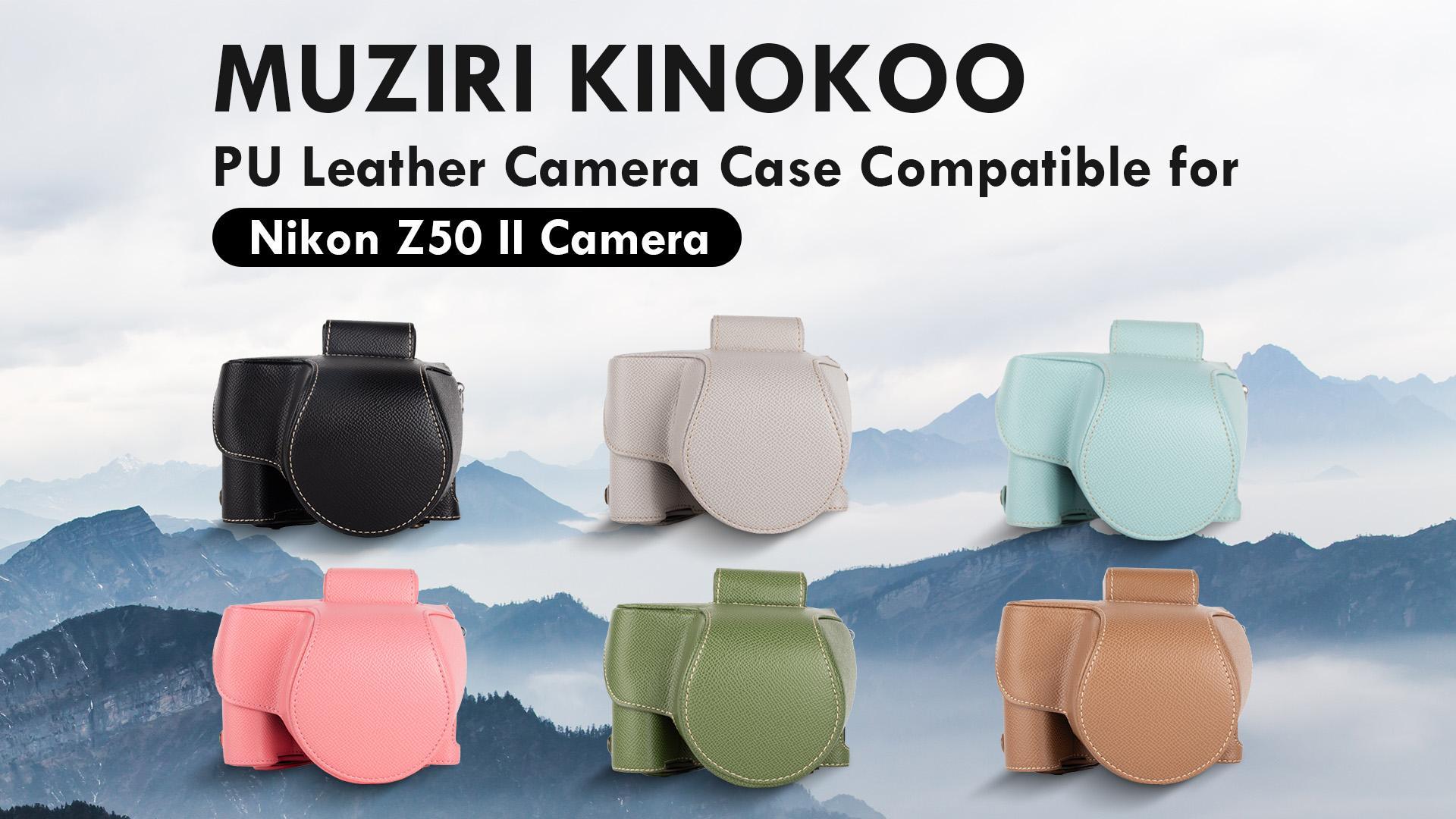 Amazon.com : MUZIRI KINOKOO Case for Nikon Z50 II Camera, PU