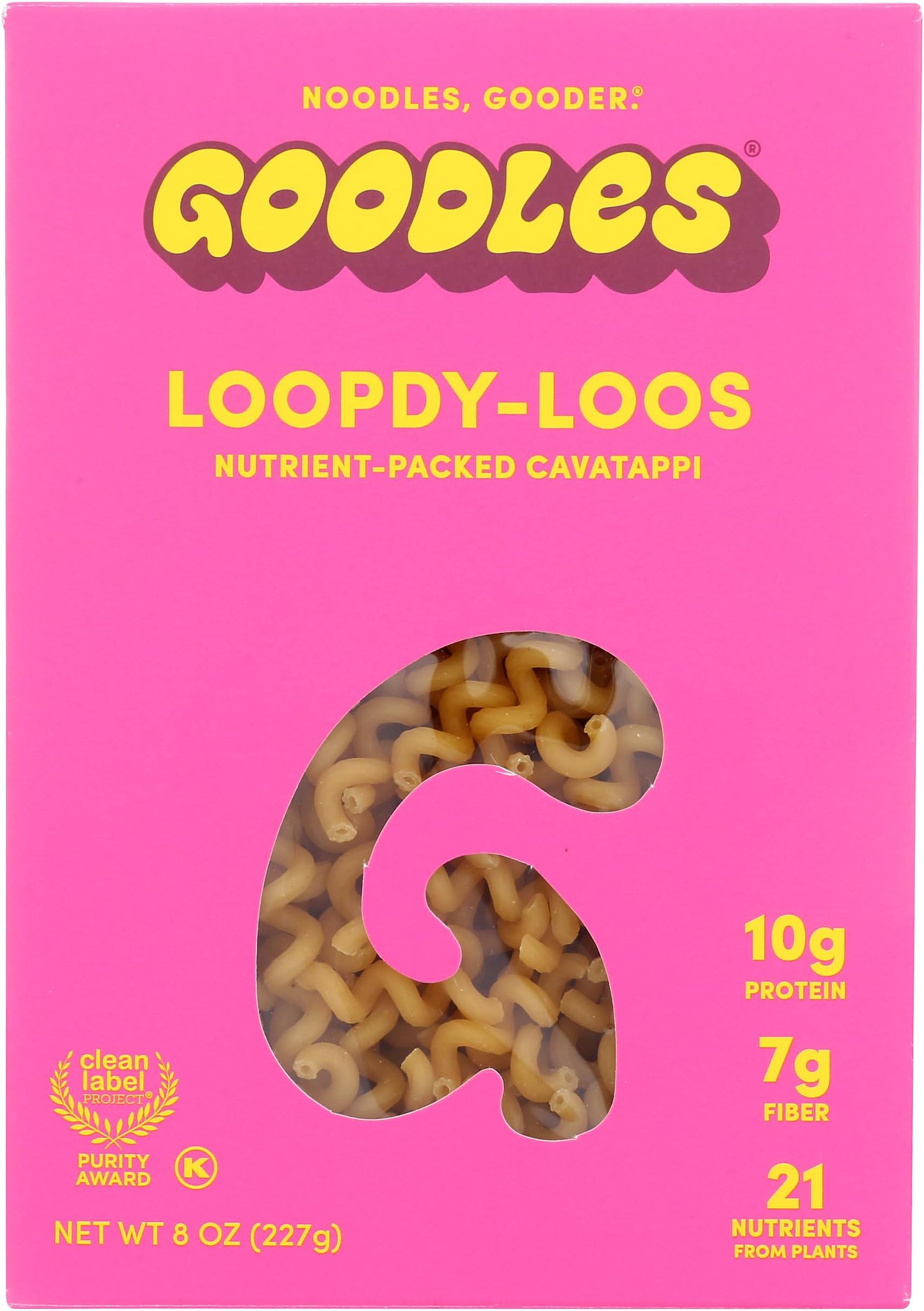 Loopdy-Loos Pasta, 8 OZ