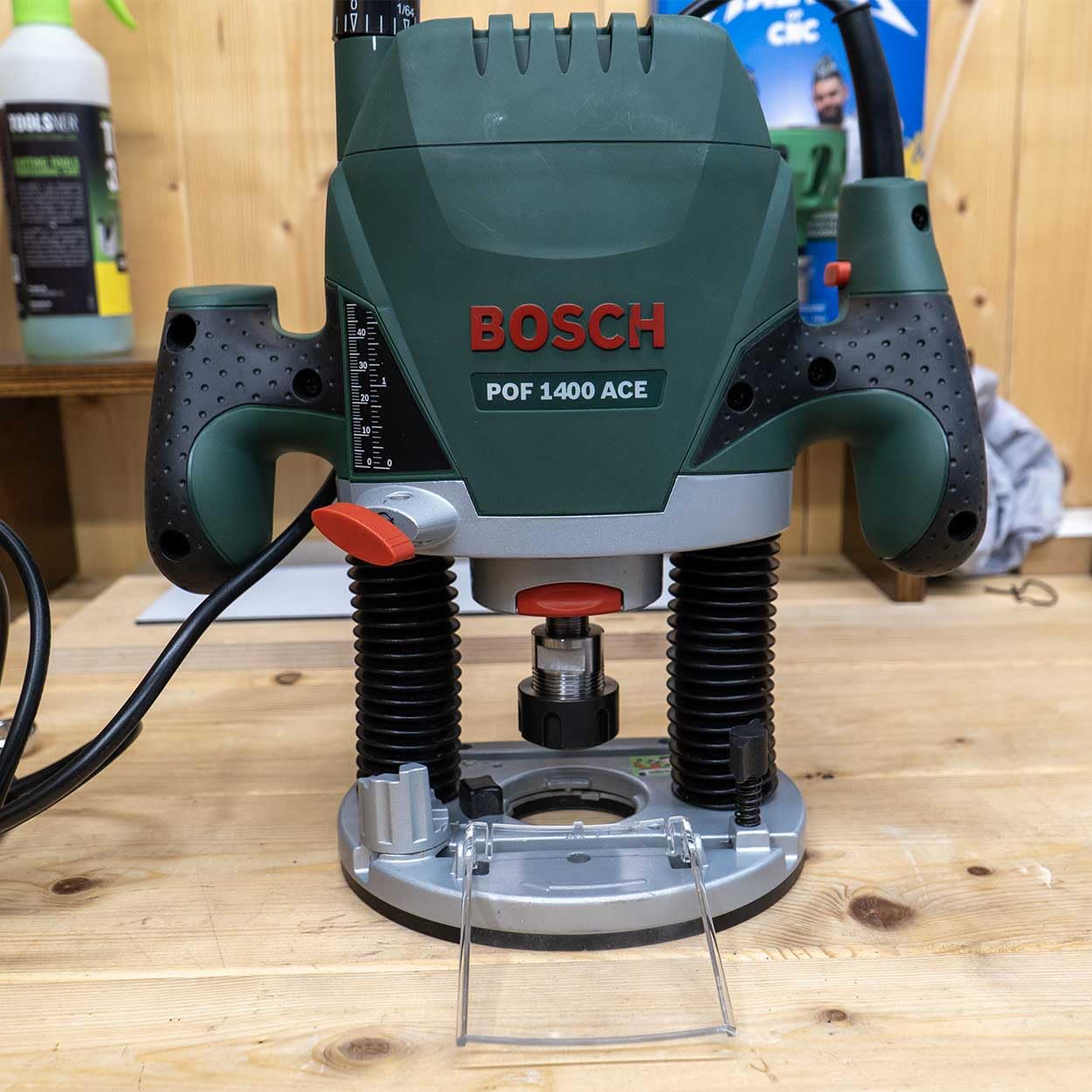 Fraiser Mandrino compatibile con fresatrice verticale Bosch POF 1200-1400 ER20 con attacco 12mm per fresatura del legno - accessori frese legno