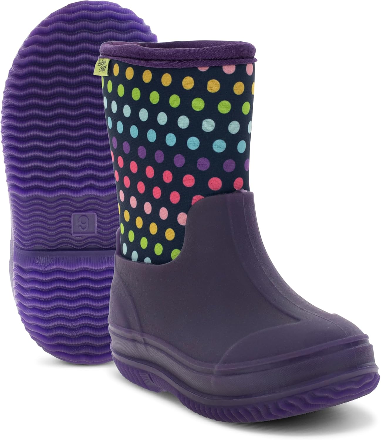 Western Chief Kids Freestyle Neoprene Outdoor Boot, Lightweight, Kid Friendly for Boys and Girls Waterproof Boot for Rain, Mud, Cold Weather, Snow - Image 5