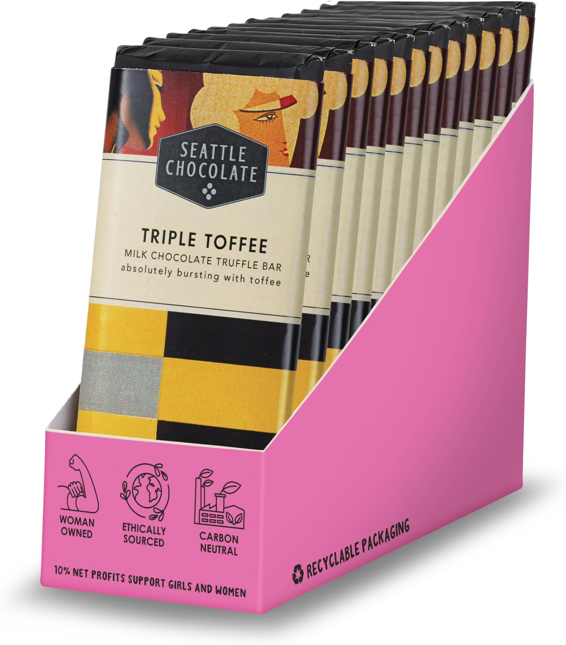 Triple Toffee Truffle Bar (12 count)