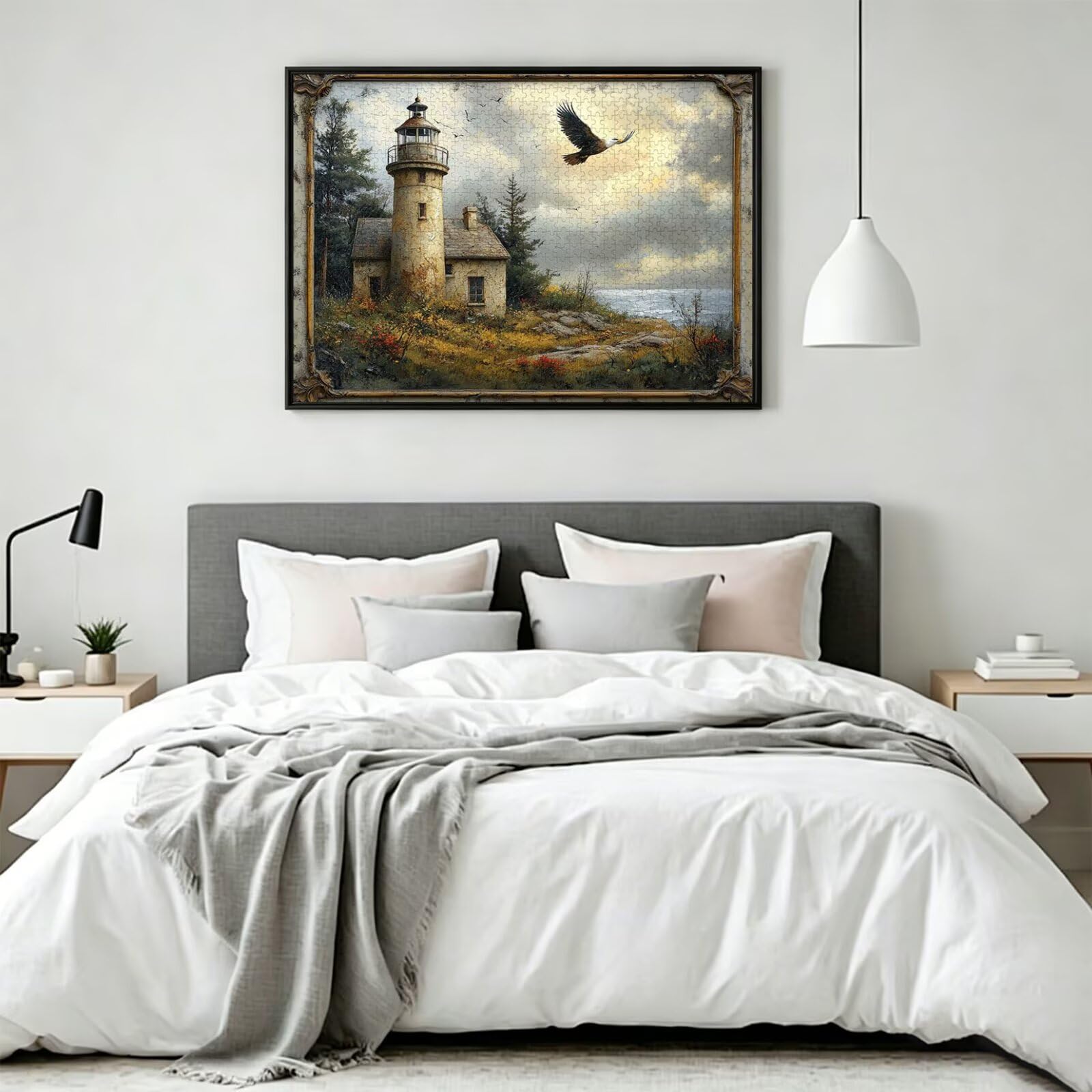 Puzzle 6000 Pezzi Faro Puzzle Classici per Gioco Familiare, n-97 | Impossibile Puzzles, Intrattenimento Creativo, Rilassamento Intelligence, Regalo per Amore e Amico, Home Decor, Il paesaggio