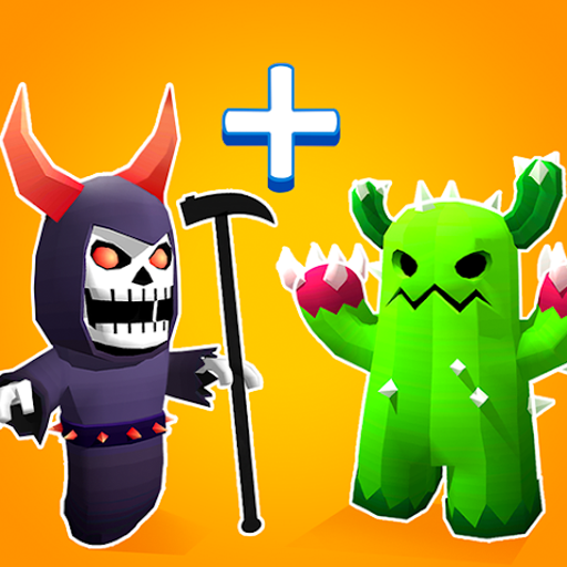 Verschmelzen Gruseliges Tiermonster-3D-Kampfspiel