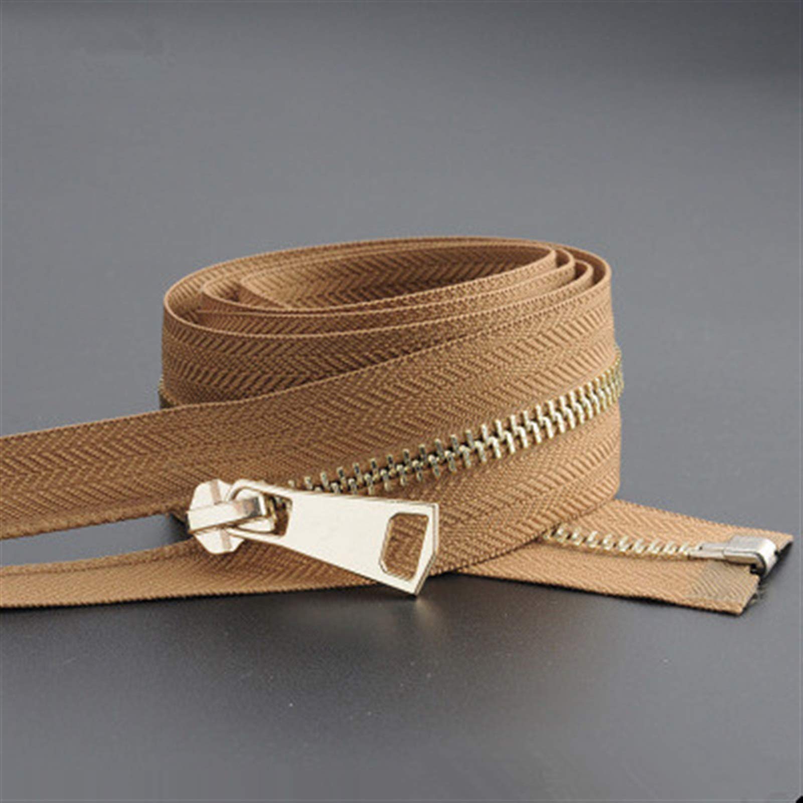 Fermeture éclair pour vêtements cassée ? Solution zip 85 cm séparable pour veste