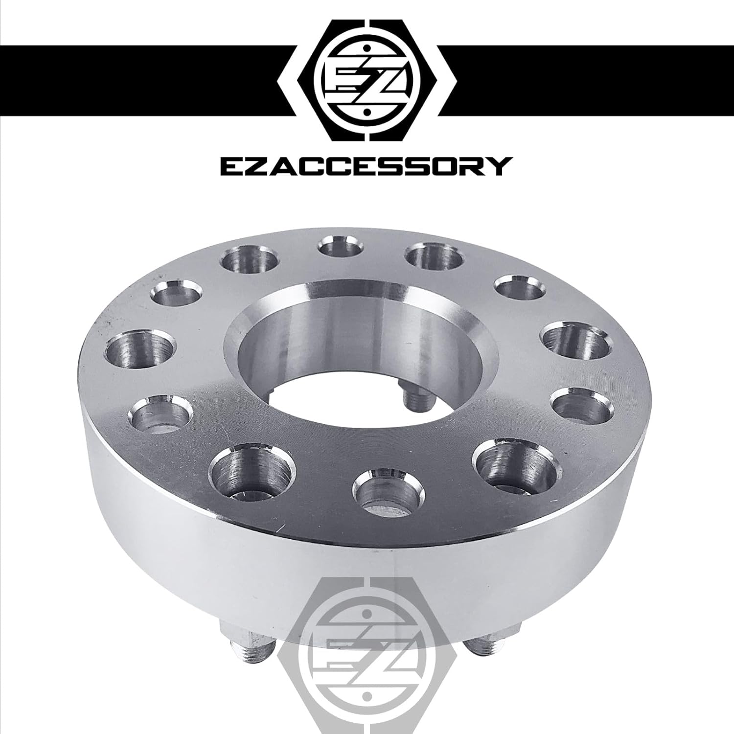 ezaccessory 2 Wheel Adapters Spacers 6x5 to 6x5 | 6x127 to 6x127 Thickness 1 Inch for Trailblazer Envoy 12x1.5 Studs