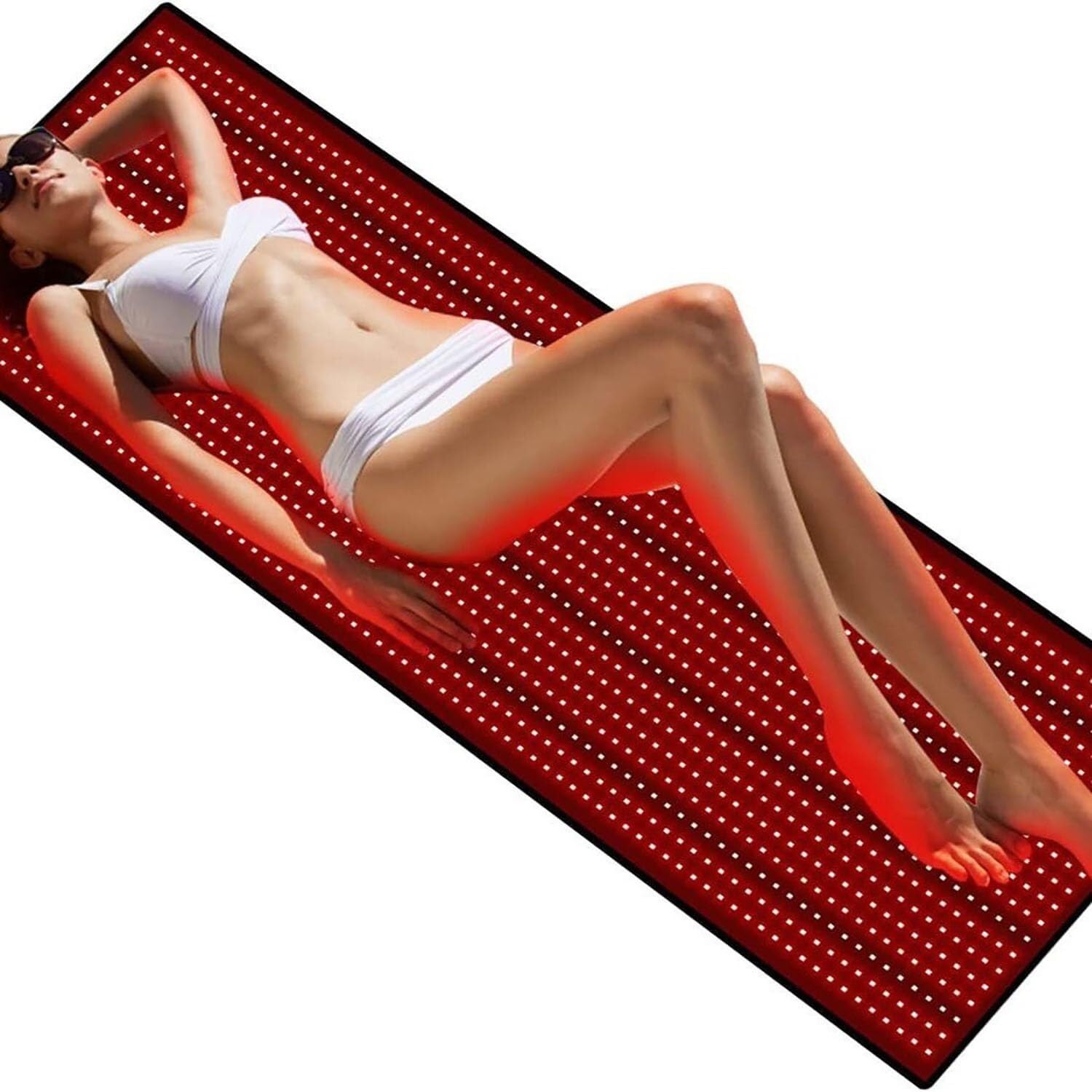 Coussin enveloppant de thérapie par la lumière rouge pour votre rituel bien-être du soir