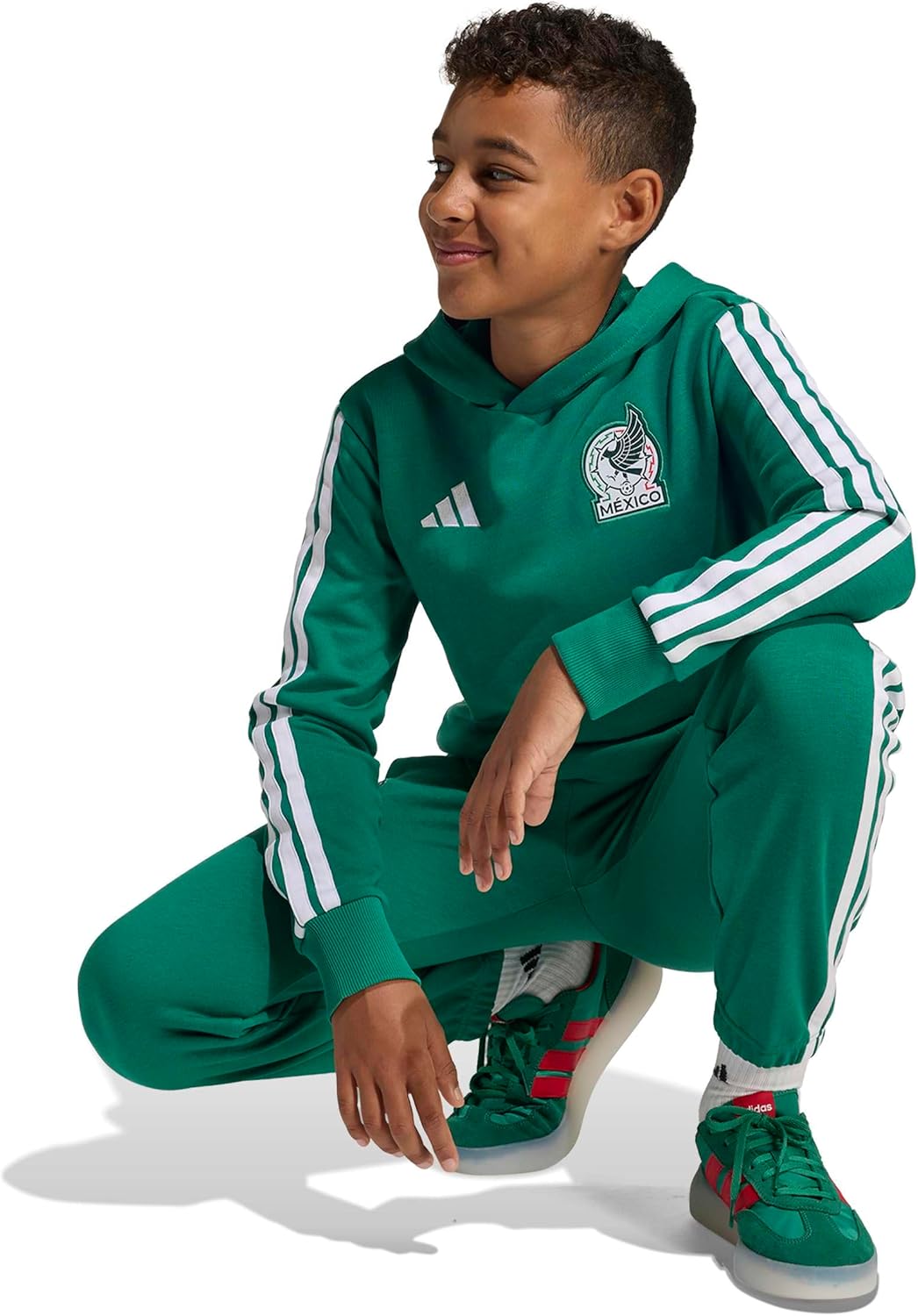 adidas boys Fmf Mexico Alphaskin Hoodie - Image 2
