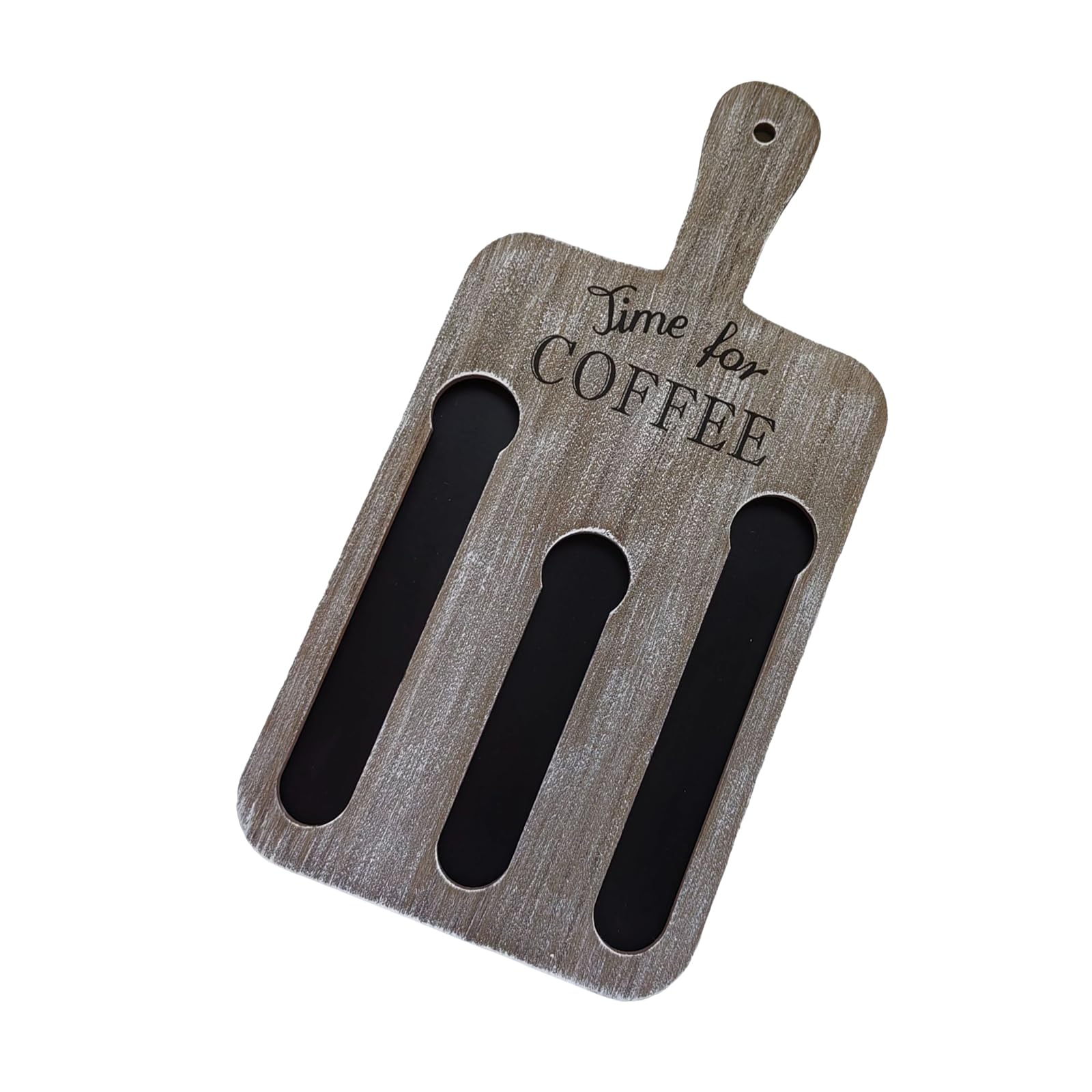 YROHGKPN Rectangular Coffee Pods Rack with Handle Espresso Storage Organiser Space Saving Wall Mount for Home and Workspaces Coffee Station Organiser