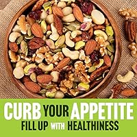 Vista 6 de Daily Gourmet Nuts - Paquetes de bocadillos de nueces mixtas sin sal/aperitivos envueltos individualmente/bocadillos de nueces/sin