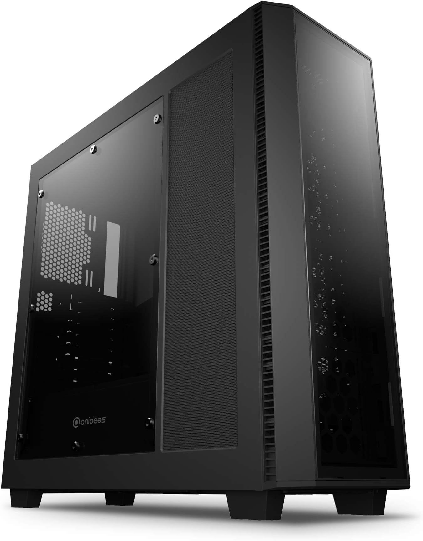 Anidees AI Crystal XL PRO LITE Full Tower Tempered Glass XL-ATX/E-ATX/ATX Gaming Case Support 480/360 Radiator, Optical drive - AI-XL-PRO-LITE (PC Case ONLY)