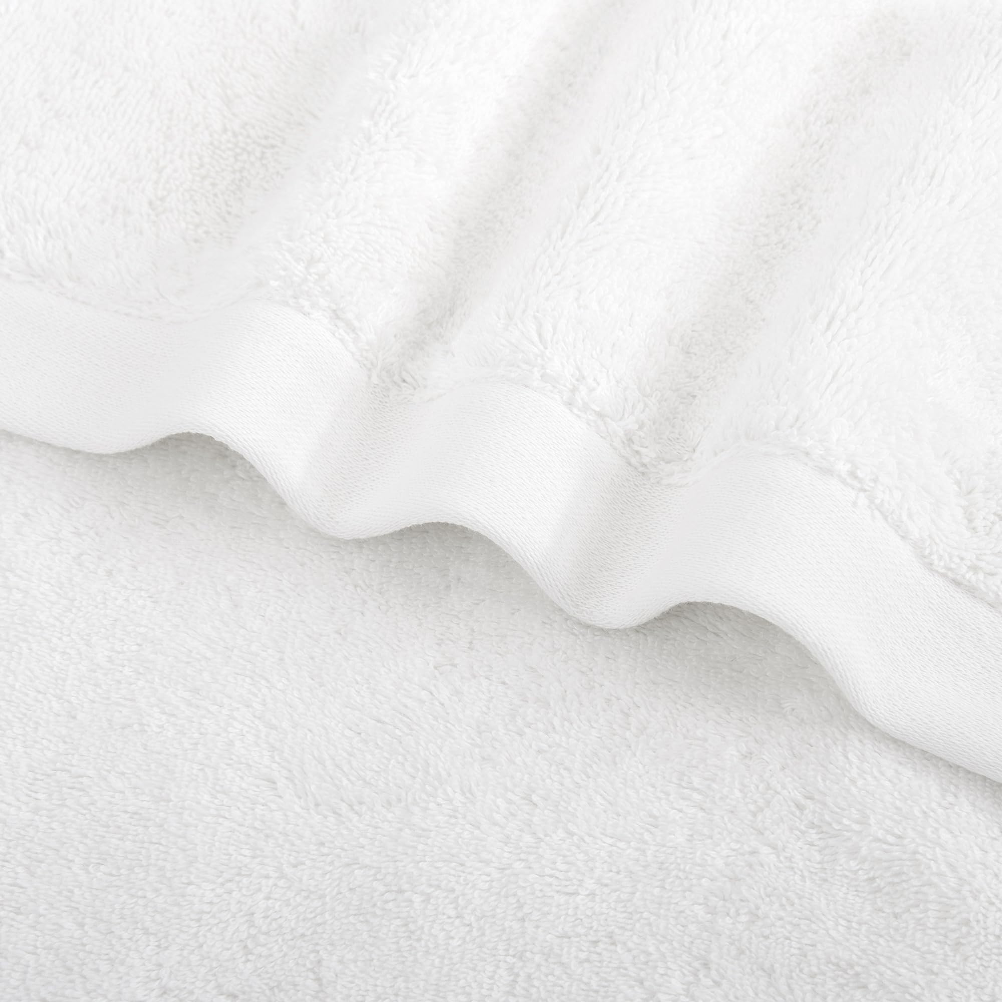 Zwoltex – Set di 4 asciugamani RUNE Asciugamano Premium, Ecru