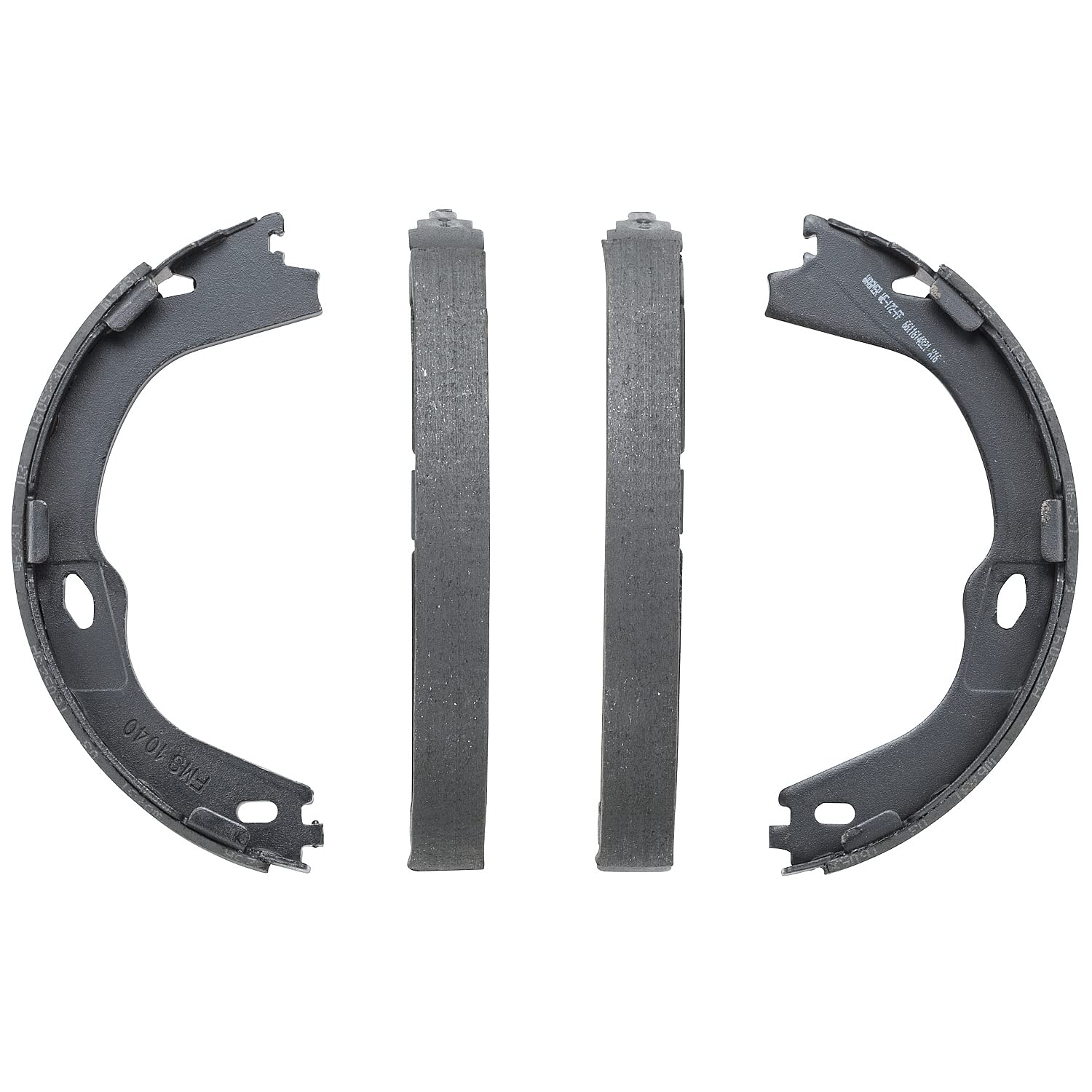 Wagner Z40 Brake Shoe Set - OE-Matched Friction, Includes Hardware For Optimal Drum Brake Performance