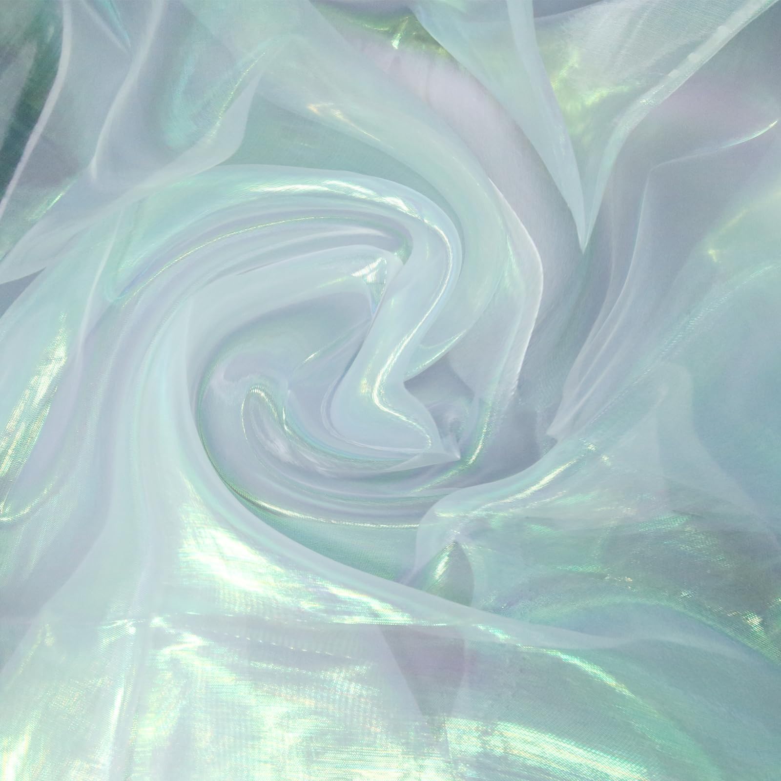 NBEADS 3 M Organza, 1.5m Large Gaze Holographique Irisé En Dentelle Dégradée Brillant Magique Tulle Mariage Pour Robe Spectacle Scène Costume Décoration, Rouge Violet Pâle