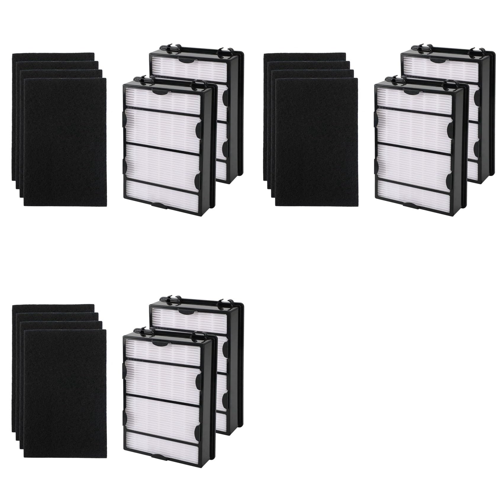 Filtre pour purificateur d'air B lot de 3 remplacement HAPF600 HAP615 HAP625 HAP650