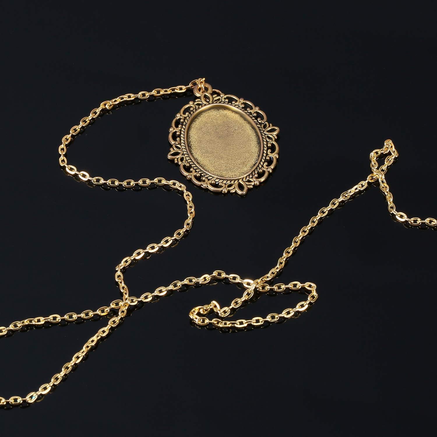 JOVITEC 39.4 Feet 2 mm Gold Chain for Jewelry Making Gold Link Necklace Chains with 30 Pieces Lobster Clasps and 100 Pieces Jump Rings for DIY Jewelry Making Accessories - Image 7