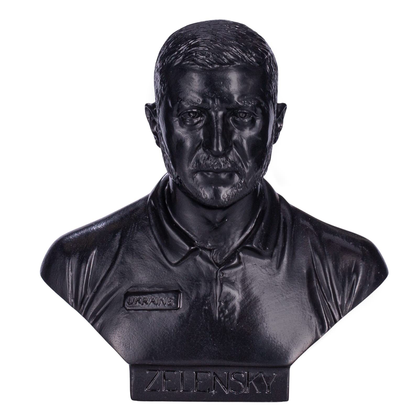 Buste en Pierre du président Volodymyr Zelensky 15 cm