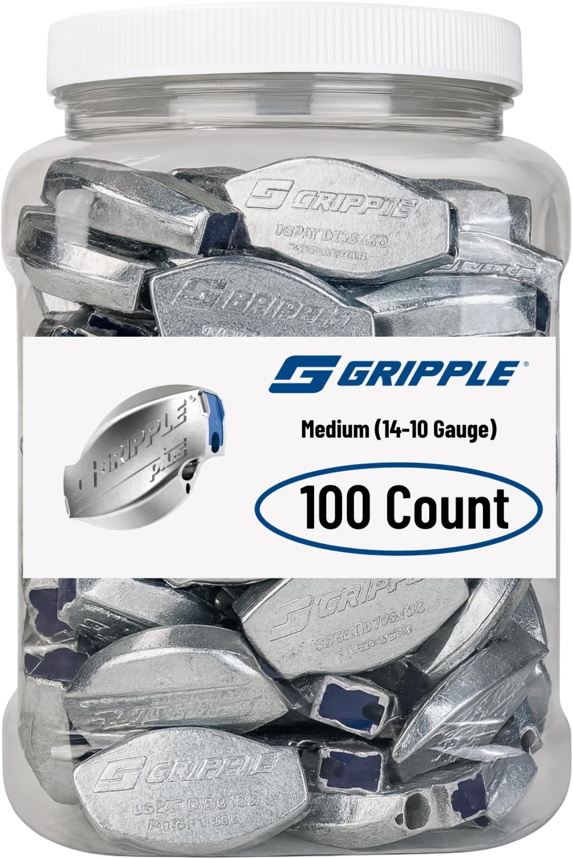 Wire Joiner for Fencing, Medium (13.5-10 Gauge) (100)