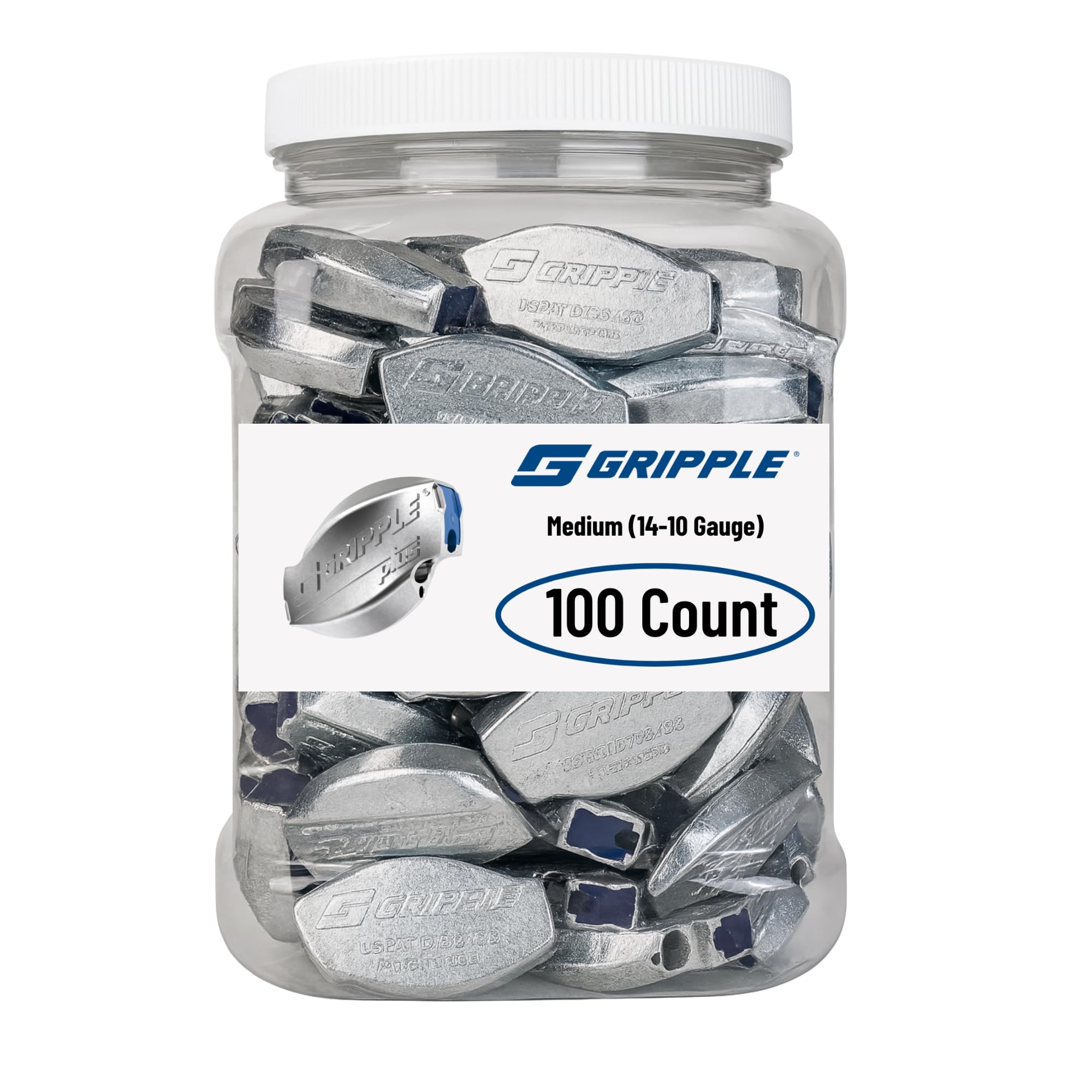 Gripple Wire Joiner for Fencing, Medium (13.5-10 Gauge) (100)