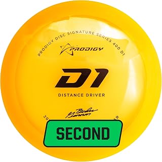 Prodigy Disc Factory Second 400 D1 Driver | Overstable Disc Golf Distance Driver | Extremely Durable | Great for in The Wind | Colors May Vary | (170g+)