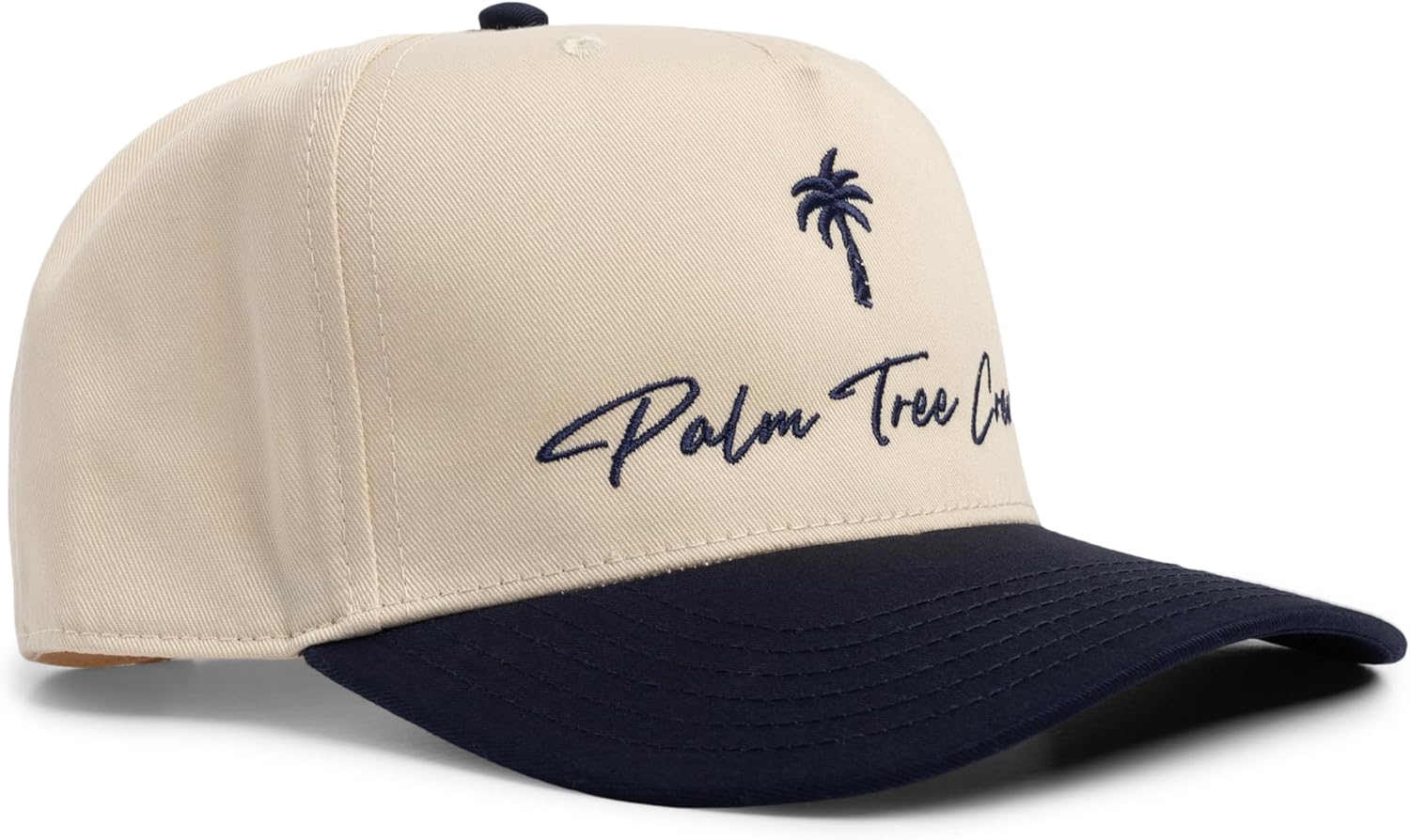 Palm Tree Crew Men's Adjustable Snapback Embroidered Logo Crew Hat